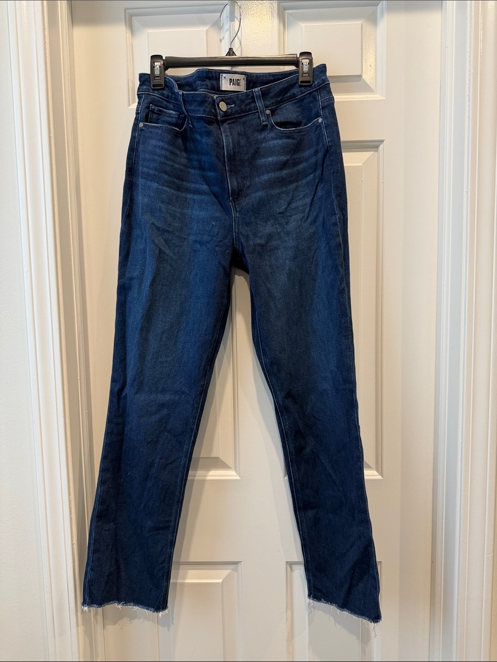 PAIGE Cindy Indigo Straight-Leg Jeans size 32